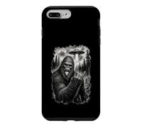 Bigfoot UFO Funny Sasquatch Alien Conspiracy Sarcastic Art Case for iPhone 7 Plus/8 Plus