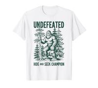 Bigfoot Undefeated Hide and S hampion Value Graphic T-Shirt