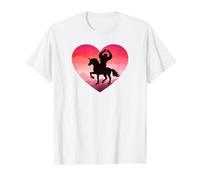 Bigfoot Unicorn Valentine Heart Funny Cryptid Art Value Graphic T-Shirt