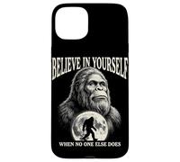 Bigfoot Vintage Believe In Yourself When No One Else Does Case for iPhone 15 Plus
