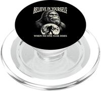 Bigfoot Vintage Believe In Yourself When No One Else Does PopSockets PopGrip for MagSafe