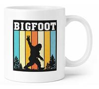 Bigfoot Vintage Sunset Funny Sasquatch Coffee Mug Gift Mug