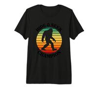 Bigfoot Vintage Sunset - Hide and Seek World Champion Premium T-Shirt