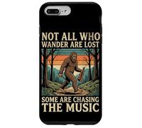 Bigfoot Violin Player Fiddle Bluegrass Music Lover Retro Case for iPhone 7 Plus/8 Plus