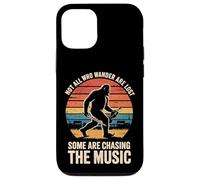 Bigfoot Violin Player Not All Who Wander Are Lost Quote Case for iPhone 12/12 Pro