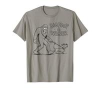 Bigfoot Walking Dachshund Funny Wiener Dog T-Shirt