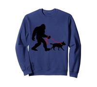 Bigfoot Walking German Shepherd Sweatshirt