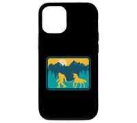 Bigfoot Walking Unicorn in Mountains Fantasy Adventure Case for iPhone 12/12 Pro