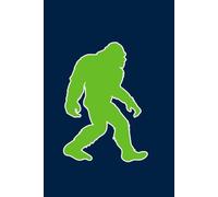 BIGFOOT - WASHINGTON - BLUE AND GREEN | Premium Lined Journal | 6" × 9" | Soft Cover | 120+ Pages | State Flag Edition: A High-Quality State Notebook - Ideal for School, Work, or Everyday Notes