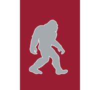 BIGFOOT - WASHINGTON - CRIMSON AND GRAY | Premium Lined Journal | 6" × 9" | Soft Cover | 120+ Pages | State Flag Edition: A High-Quality State Notebook - Ideal for School, Work, or Everyday Notes