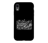 Bigfoot Water Skiing Nessie Cryptid Sasquatch Lake Adventure Case for iPhone XR