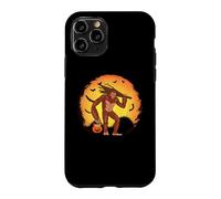 Bigfoot Witch Pumpkin Halloween Funny Scary Sasquatch Lovers Case for iPhone 11 Pro