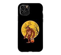 Bigfoot Witch Pumpkin Halloween Funny Scary Sasquatch Lovers Case for iPhone 11 Pro