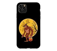 Bigfoot Witch Pumpkin Halloween Funny Scary Sasquatch Lovers Case for iPhone 11 Pro Max