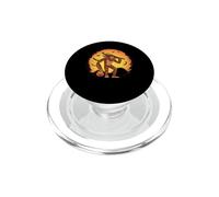 Bigfoot Witch Pumpkin Halloween Funny Scary Sasquatch Lovers PopSockets PopGrip for MagSafe