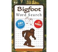 Bigfoot Word Search: Word searches with easy-to-read print about Bigfoot, Legends, forests and more. 6X9 inches, 110 pages, 50+ puzzles. Great Gift ... Birthdays, Holidays, and free times.