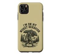 Bigfoot Wurst Behavior Funny Sasquatch Sausage Cryptid Case for iPhone 11 Pro Max