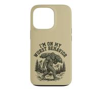 Bigfoot Wurst Behavior Funny Sasquatch Sausage Cryptid Case for iPhone 13 Pro