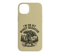 Bigfoot Wurst Behavior Funny Sasquatch Sausage Cryptid Case for iPhone 14 Plus