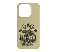 Bigfoot Wurst Behavior Funny Sasquatch Sausage Cryptid Case for iPhone 14 Pro