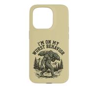 Bigfoot Wurst Behavior Funny Sasquatch Sausage Cryptid Case for iPhone 15 Pro