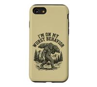 Bigfoot Wurst Behavior Funny Sasquatch Sausage Cryptid Case for iPhone SE (2020) / 7/8