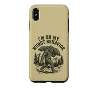 Bigfoot Wurst Behavior Funny Sasquatch Sausage Cryptid Case for iPhone XS Max