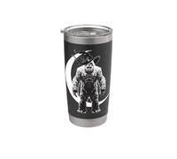 Bigfoot Yeti Witch Hat Crescent Moon Protection Symbol Stainless Steel Insulated Tumbler