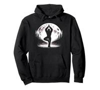 Bigfoot Yoga Pose Self-Care Pullover Hoodie