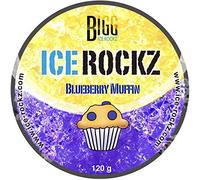 BIGG ICE-ROCKZ Blueberry Steam Stones Muffin 120g Shisha Hookah No Nicotine - Nicotine - No Tobacco