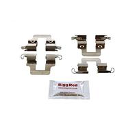 Bigg Red - Brake Caliper Pad Fitting Kit - Rear Left & Right - Fits Solid Brake Discs and TRW Brake Calipers - Compatible with Selected Models