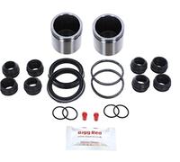Bigg Red - Brake Caliper Piston Seal Repair Kit - Compatible with, Front Left & Right - Fits BENDIX Single 48mm dia Piston Calipers