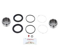 Bigg Red - Brake Caliper Rebuild Repair Seal Kit + Stainless Steel Piston - Compatible with Triumph TR4A/TR5/TR6/GT6
