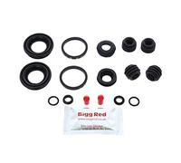 Bigg Red - Brake Caliper Seal Repair Kit - Compatible with MG, Rover, Rear Left & Right - Fits 240mm Brake discs & GIRLING Single 30mm dia Piston Calipers