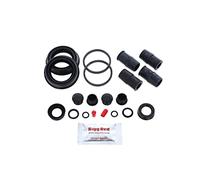 Bigg Red - Brake Caliper Seal Repair Kit - Compatible with - Rear - Axle Set - Fits Standard ATE Single 45mm Piston Calipers