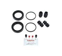 Bigg Red - Brake Caliper Seal Repair Kit - Compatible with, Rear Left & Right - Fits BOSCH Single 51mm dia Piston Rear Calipers