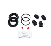 Bigg Red - Brake Caliper Seal Repair Kit - Compatible with - Rear Left & Right - Fits Standard TRW Single 45mm Piston Calipers