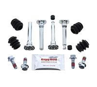 Bigg Red - Brake Caliper Slider Bolt Guide Kit - Compatible with, Front Left & Right - Includes Locking Bolts, Rubbers & GreaseBolts, Rubbers & Grease