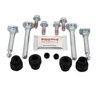 Bigg Red - Brake Calipers Slider Bolt Guide Kit - Front - Axle Set - Fits AKEBONO Single 60mm dia Piston Calipers - Compatible with,