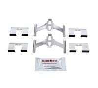 Bigg Red - Brake Pad Fitting Kit - Rear Left & Right - Compatible with,