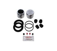 Bigg Red - Front Brake Caliper Repair Seal Kit & Pistons - Compatible with Patriot, Sebring, C4 Aircross, 4008, Asx, Caliber, Compass