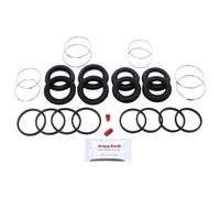 Bigg Red - FRONT Brake Caliper Seal Rebuild Repair Kit - Fits MERCEDES W124, W202, W210, C43 AMG