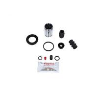 Bigg Red - REAR Brake Caliper Rebuild Repair Kit + Piston with INTERNAL - Fits VAUXHALL ASTRA (2001-2005)