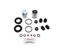 Bigg Red - Rear Brake Caliper Repair Seal Kit & Pistons 41MM - Compatible with Octavia, Eos, A4 B7, S3, Caddy, Golf 4wd, A3 3.2, Caddy, etc…