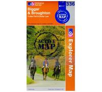 Biggar and Broughton (OS Explorer Map Active): No. 336