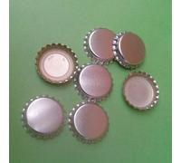 Bigger Jugs Crown Caps Silver (100s)
