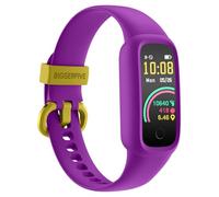 BIGGERFIVE Vigor 2 L Kids Fitness Tracker Watch for Boys Girls Ages 5-15, Activity Tracker, Heart Rate Sleep Monitor, IP68 Waterproof, Pedometer, Calorie Step Counter Watch, Purple