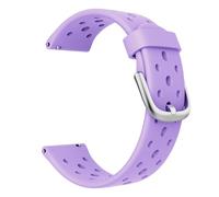 BIGGERFIVE Watch Straps, 22mm Silicone Replacement Watch Bands for BW02 Brave 2, Porous Lilac