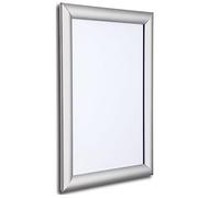 Biggest Aluminium Snap frame Poster Frame Clearence sale In Black and silver Colour (1 x A2 Silver MItred)