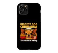 Biggest Dog Chihuahua The Chart Is Wrong Case for iPhone 11 Pro